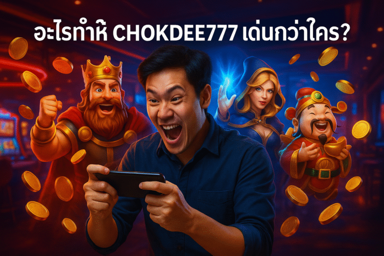 อะไรทำให้ CHOKDEE777 เด่นกว่าใคร?